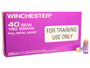 Winchester 40 S&W Ammunition Purple Box Training Q4471 180 Grain Full Metal Jacket 50 Rounds