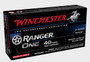 Winchester 40 S&W Ammunition Ranger One RA40B1 180 Grain Bonded Jacketed Hollow Point 50 Rounds