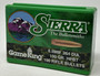 Sierra 6.5mm (.264 Dia) Reloading Bullets Gameking SRAA1728 130 Grain Hollow Point Boat Tail 100 Pieces