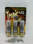 GunNutts 12 Gauge Ammunition Tropic Thunder GN12GATROPIC 2-3/4" 00 Buckshot With 26 BBs 3 Rounds