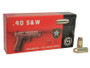 GECO 40 S&W Ammunition Full Metal Jacket 180 Grain 50 rounds