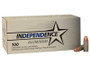 Independence 9mm Ammunition Aluminum 115 Grain Full Metal Jacket 500 rounds