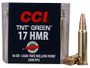 CCI 17 HMR TNT Green CCI0951 16 gr Lead Free Hollow Point BRICK 500 rounds