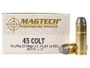 Magtech 45 Colt Ammunition Cowboy Action Loads MT45D 250 Grain Lead Flat Nose 50 rounds