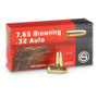 Geco 32 Auto Ammunition 73 Grain Full Metal Jacket 50 rounds