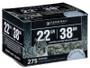 Federal 22 LR Ammunition Power-Shok Field Pack F730 38 Grain Copper Plated Hollow Point 275 Rounds