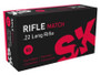 Lapua SK 22LR Rifle Match 40 gr LRN 50 rounds