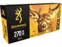 Browning 270 Winchester Short Magnum Ammunition BXR B192127001 134 Grain Matrix Tip 20 rounds