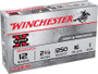 Winchester 12 Gauge Ammunition XB121 2-3/4" 1 Buck Shot 16 Pellets 1250fps 5 rounds