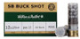 Sellier & Bellot 12 Gauge Ammunition SB12BSC 2-3/4" 00 Buckshot 12 Pellets 1190fps 25 Rounds