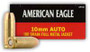 Federal 10mm American Eagle Ammunition AE10A 180 Grain Full Metal Jacket 50 rounds