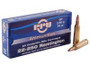 Prvi PPU 22-250 Rem Ammunition Standard Rifle PP22250 55 Grain Soft Point 20 Rounds