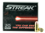 Ammo Inc. 380 Auto Ammunition STREAK 380100TMC-STRK 100 Grain Tracer Full Metal Jacket 20 Rounds