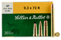 Sellier & Bellot 9.3x72R Ammunition SB9372RA 193 Grain Soft Point 20 Rounds