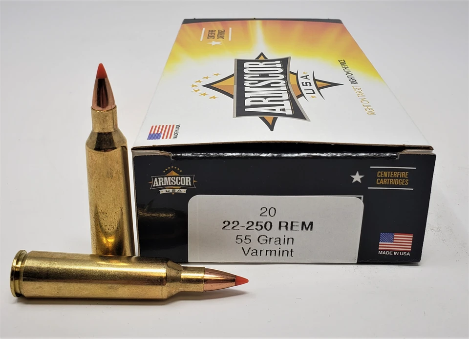 Hornady 22250 Rem Ammunition Superformance Varmint 8334 35 Grain NTX