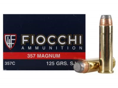 Remington 357 Magnum L357M1B 125 gr SJHP 100 per box