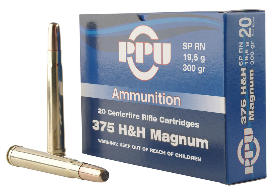 Remington 375 RUM Ammunition Swift A-Frame Pointed Soft Point 300 Grain ...