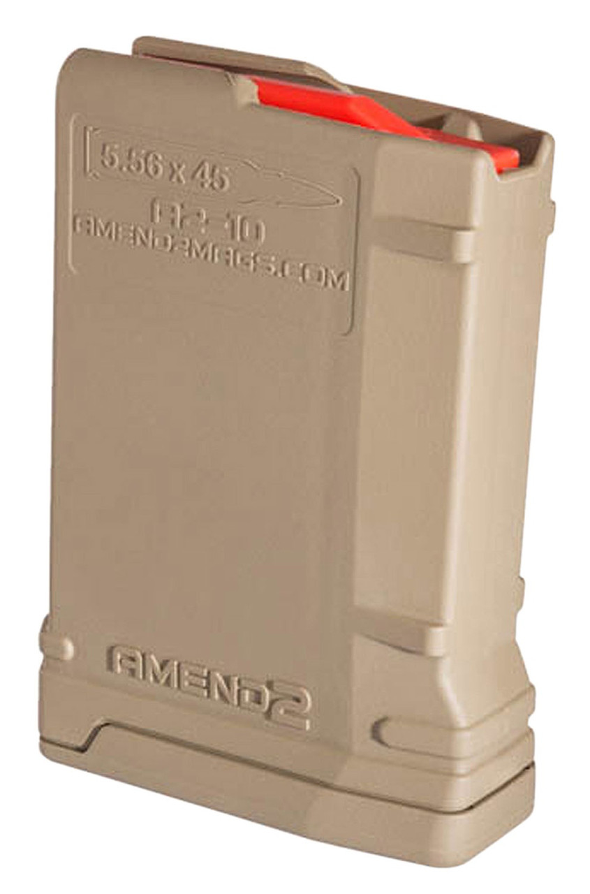 Amend2 5.56x45 NATO / 223 Rem 10 Rounder A2556MOD2FDE10 Flat Dark Earth