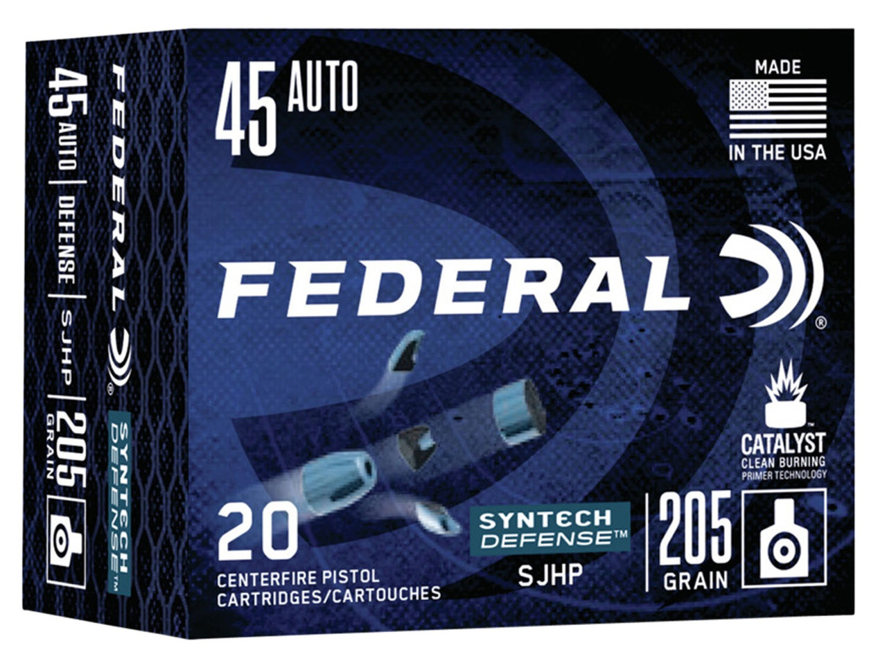 Federal Syntech Semi-JHP Ammo