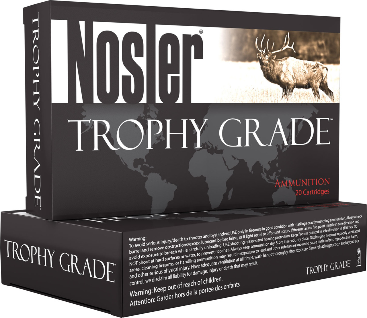 280 Rem Ackley Imp. Ammo - Nosler Ack Imp Ammo AB SP Nosler Ack Imp AB SP Ammo