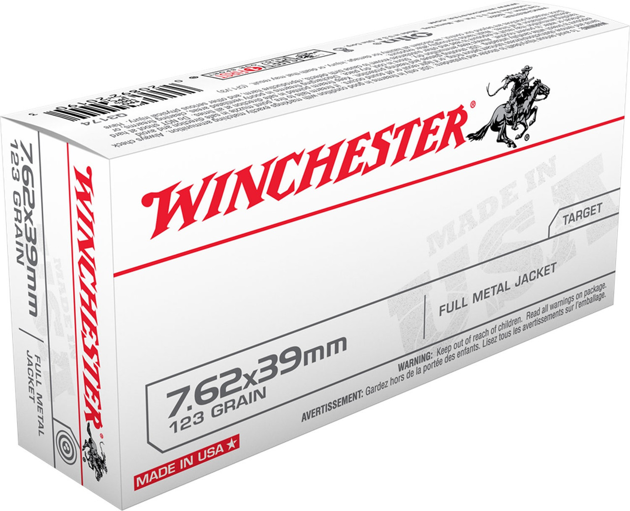 Winchester FMJ Ammo