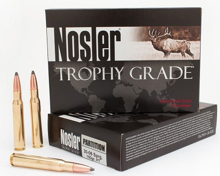 Nosler Springfield Partition SP Ammo