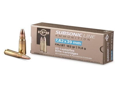 Prvi Subsonic FMJ Ammo