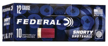 Federal 12 Gauge Ammunition FSH1298 1-3/4" 1145 FPS 15/16oz 8 Shot Shorty Shell 10 Rounds