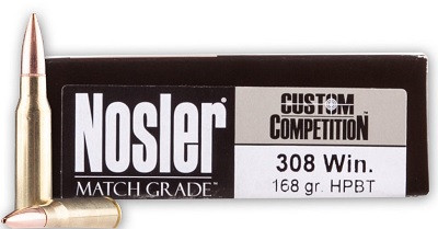 Nosler Custom Competition HP Ammo