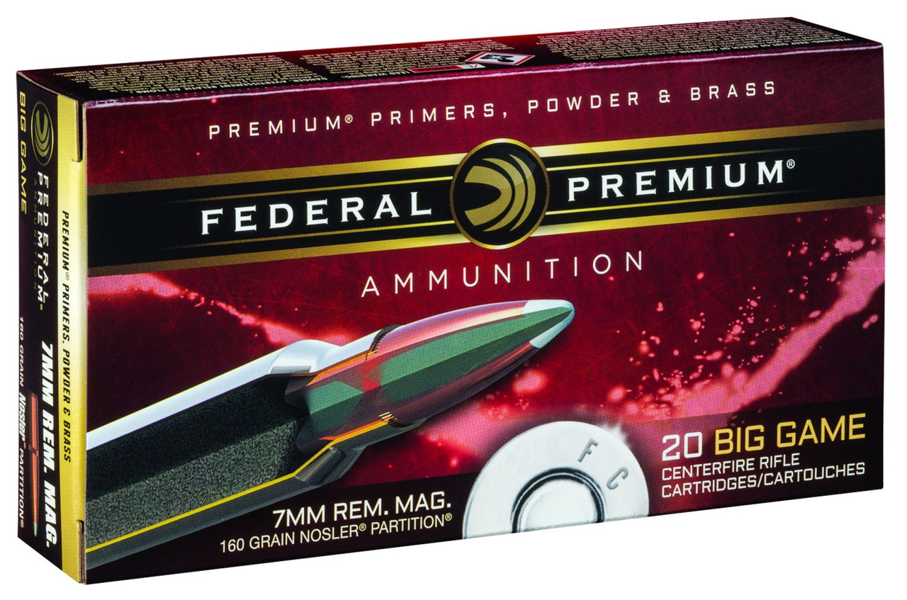 Federal Nosler Partition Ammo