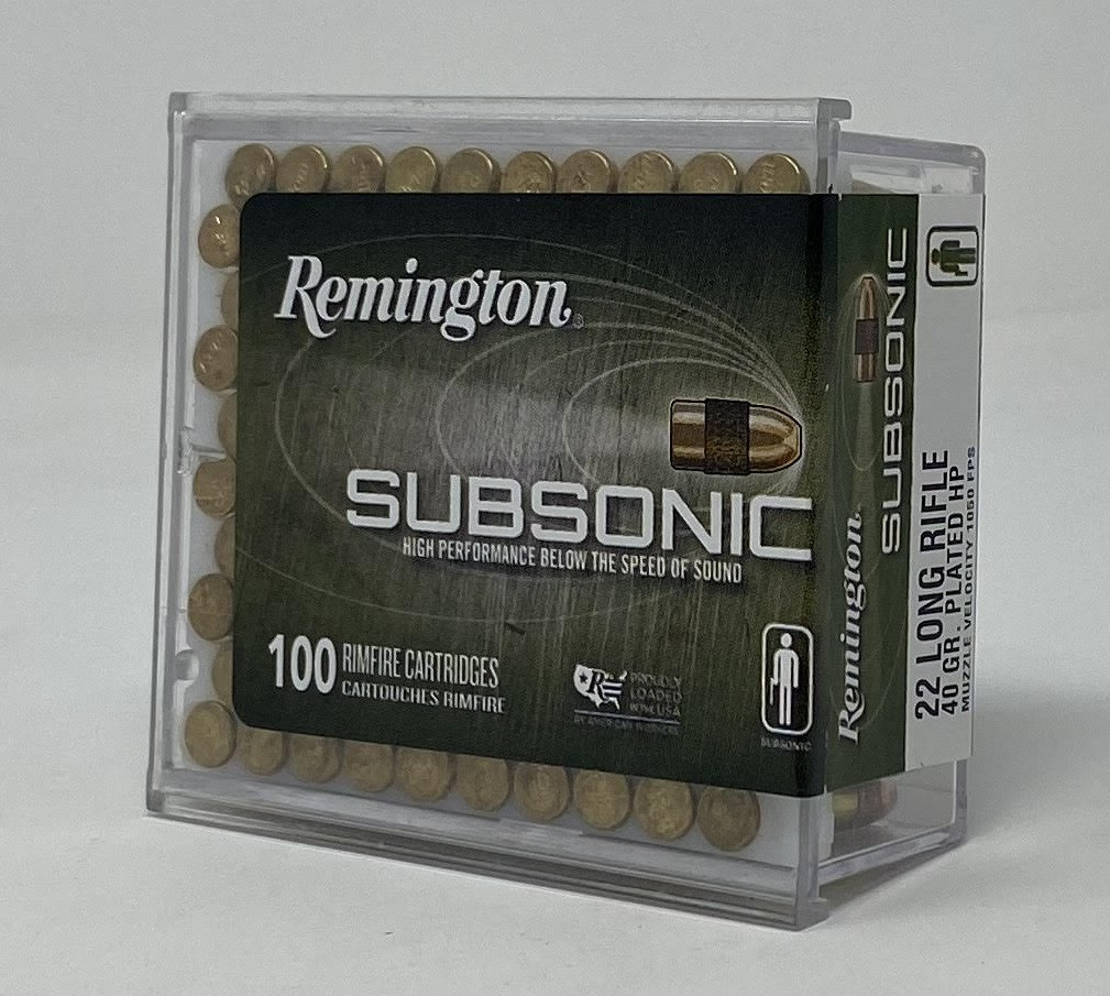 Remington Subsonic CP HP Ammo