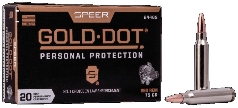 CCI Speer Gold Dot JSP Ammo