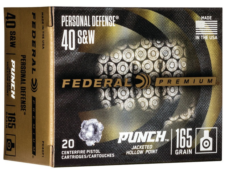Federal Punch HP JHP Ammo