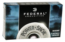 Federal 12 Gauge Ammunition V Shock H13200 2-3/4" 9 Pellets 00 Buck 1140fps 5 Rounds