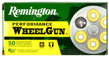 Remington 38 Special Ammunition Performance WheelGun RPW38S5 158 Grain Lead Round Nose 50 Rounds