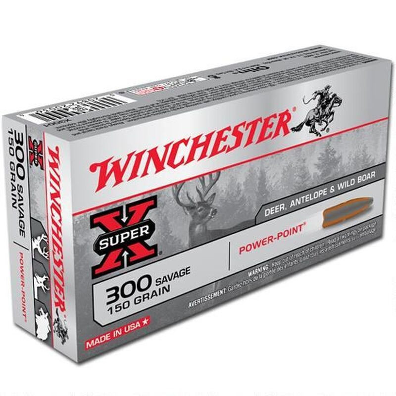 300 Savage Ammo - Winchester Ammo Power Point Winchester Power Point Ammo