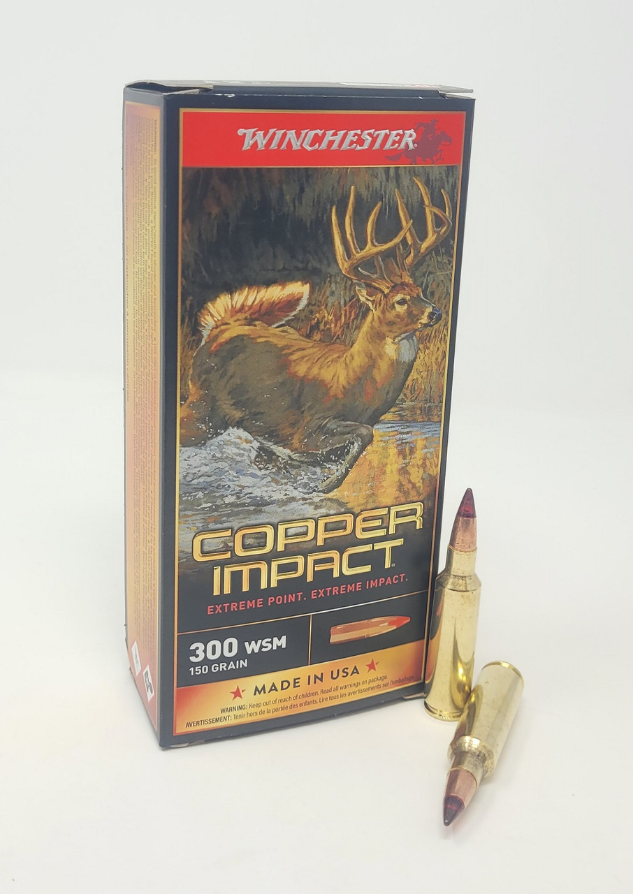 Winchester Copper Impact Extreme Point Ammo