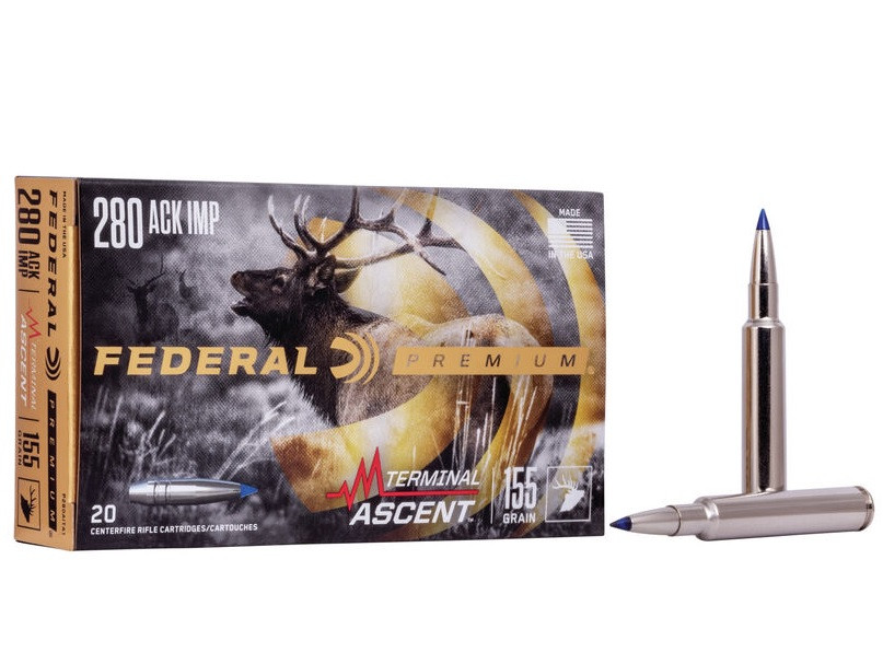 Federal Ack Imp Terminal Ascent Ballistic Tip Ammo