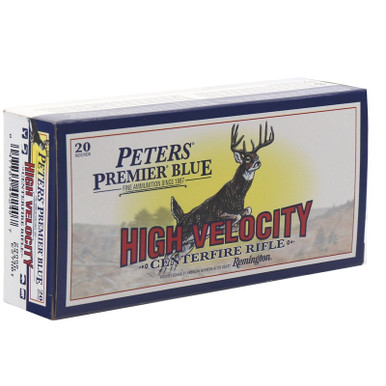 Peter 444 Peter's Premium Blue 444 Marlin Ammunition P444M 240 Grain Core-Lokt ...