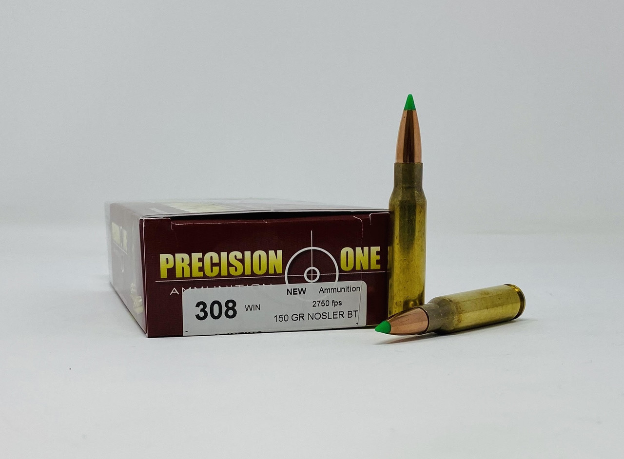 Precision One Nosler Ballistic Tip Ammo