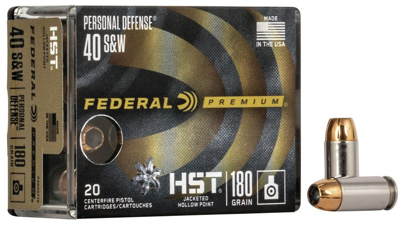 Federal HST Tactical HP JHP Ammo
