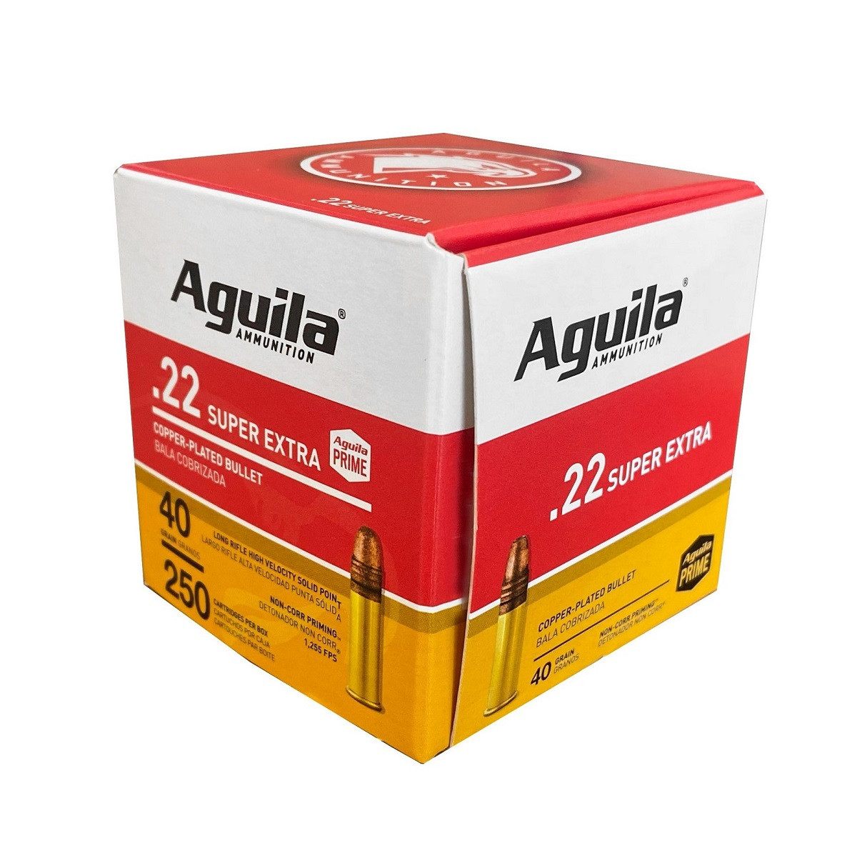 Aguila SuperExtra High Velocity CP Lead RN Ammo