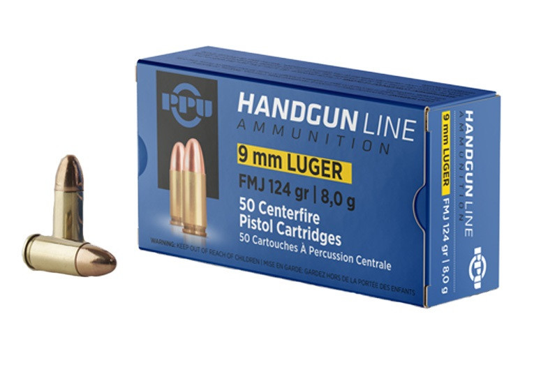 Prvi PPU Luger FMJ Ammo