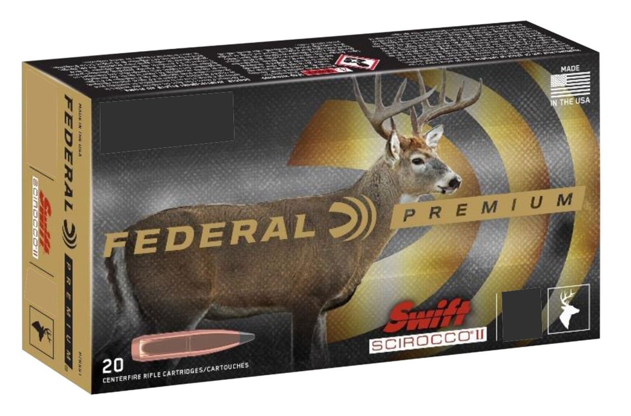 Federal Premium Swift Scirocco II Ballistic Tip Ammo