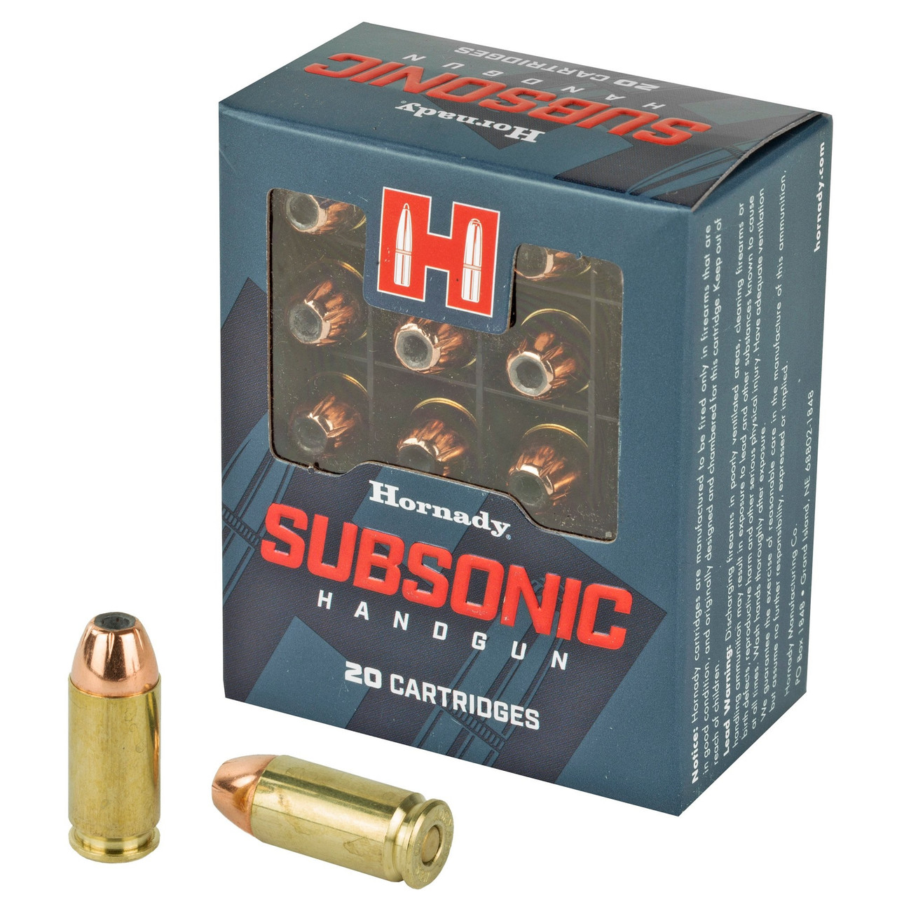 Hornady Subsonic XTP HP Ammo