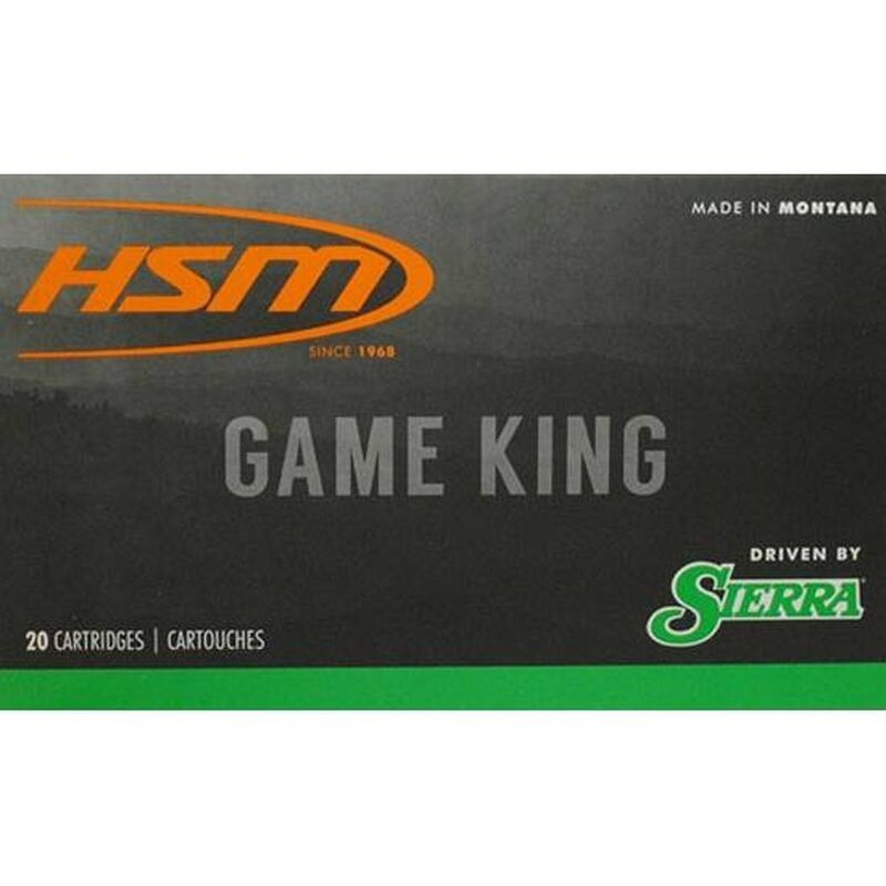 270 Win Ammo - HSM Ammo Sierra Game King SP HSM Sierra Game King SP Ammo