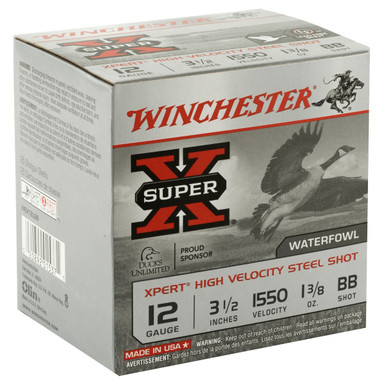 Winchester 12 Gauge Ammunition WEX12LBB 3-1/2