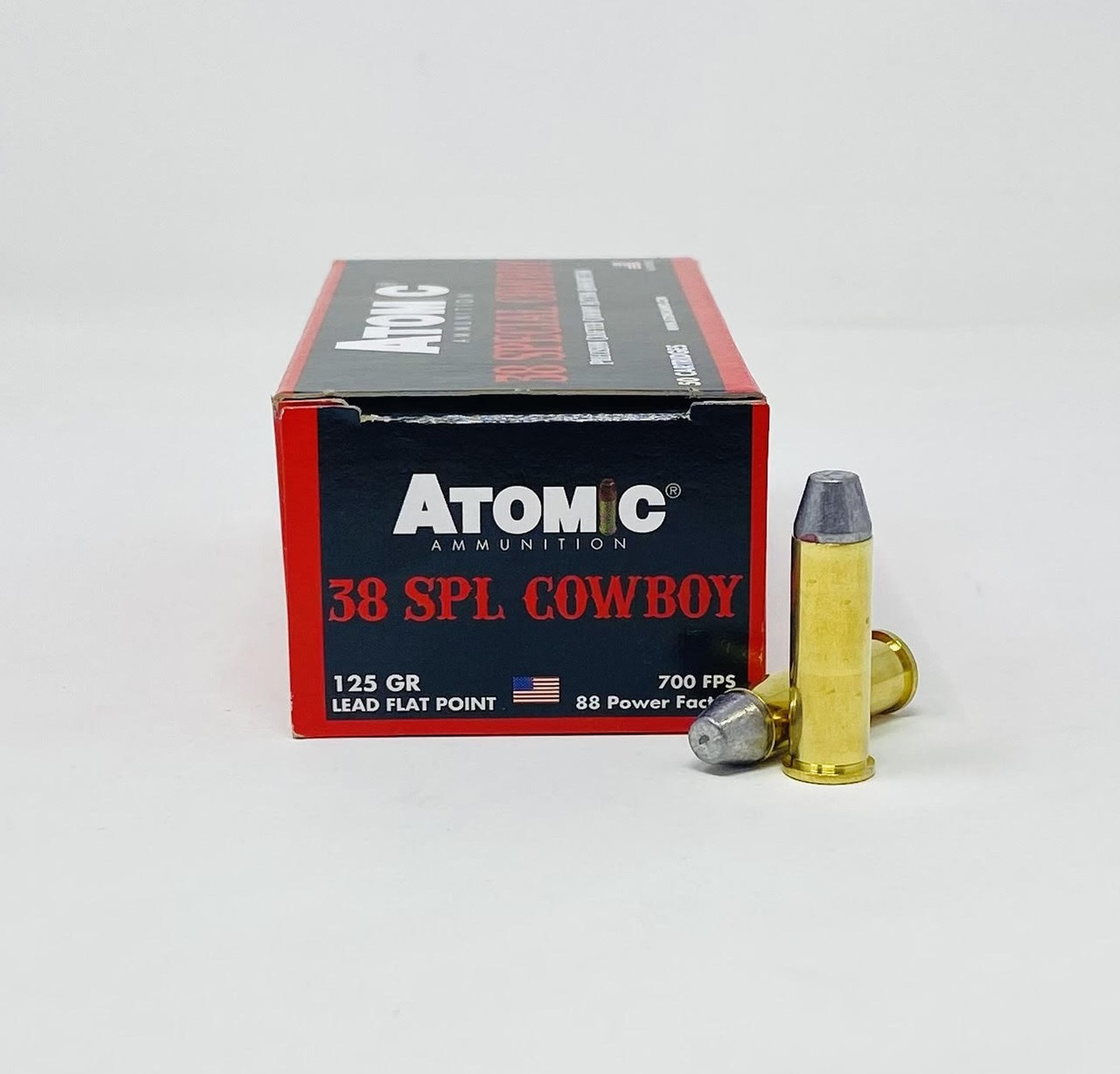 Atomic Lead Flat Point Ammo