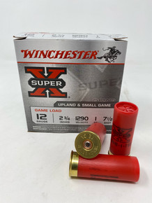 Winchester 12 Gauge Ammunition Super-X Upland Game XU127 2-3/4" 1oz 1290fps #7.5 25 rounds