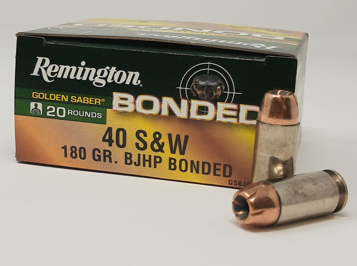 Remington Golden Saber Bonded HP JHP Ammo